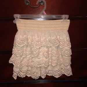 Frilly shorts